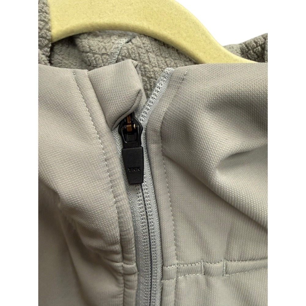 Grundens Full Zip Hooded Jacket Mens 2XL Grey Fleece Lined Soft Shell 119496 - Picture 4 of 16